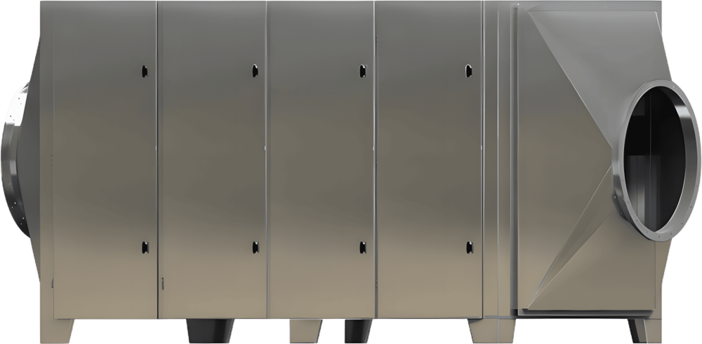 Single-Stage Activated-Carbon Adsorber