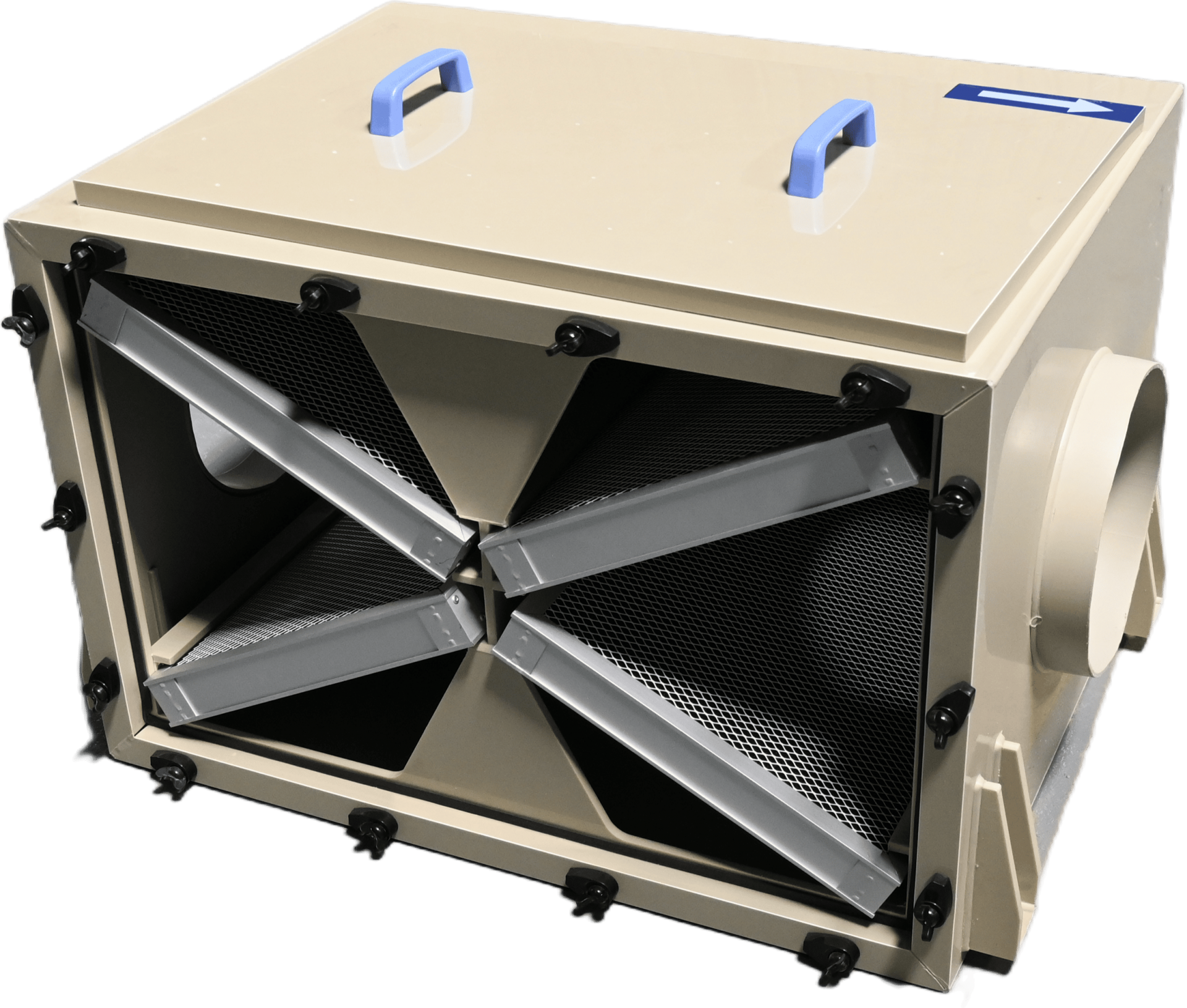 Dual-Stage Activated-Carbon Adsorber
