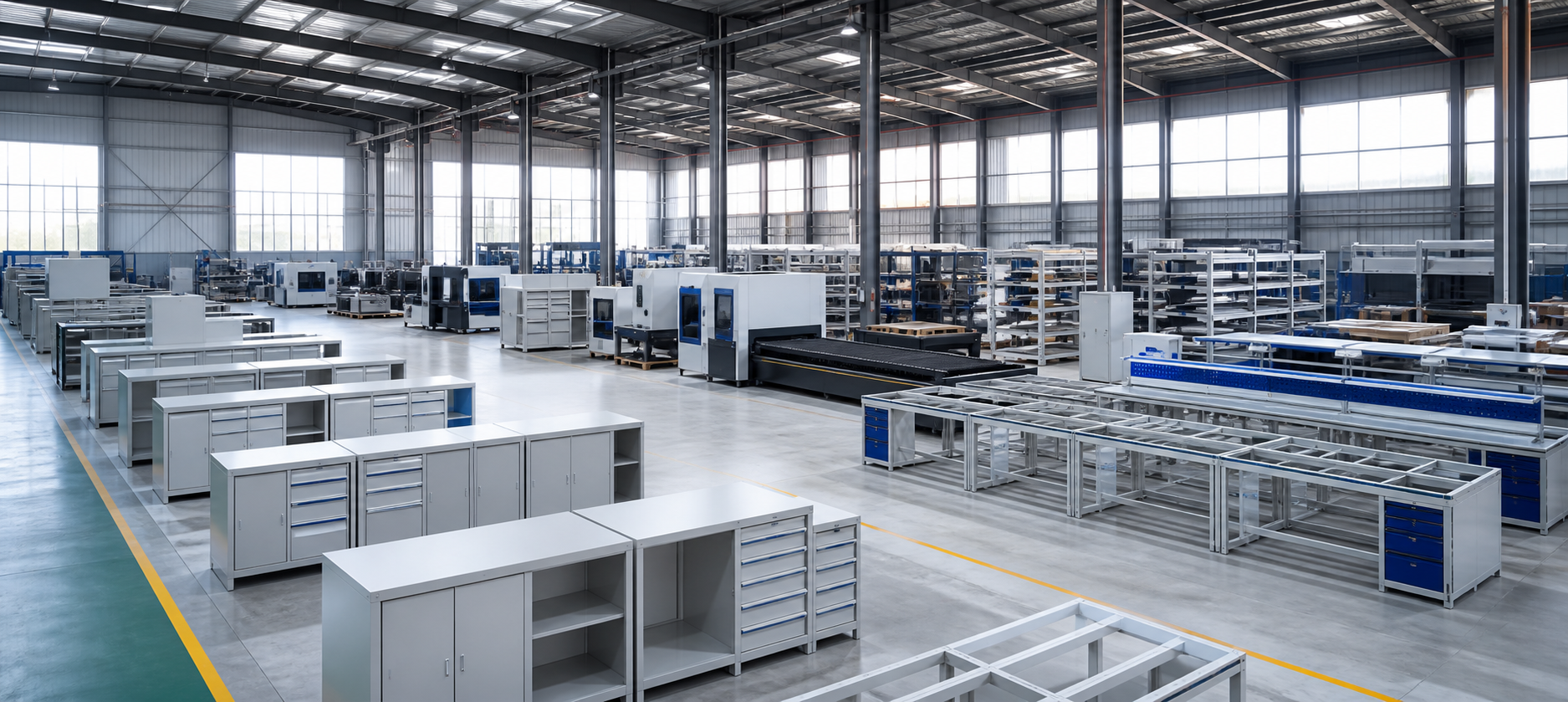 SCIENCORLAB laboratory furniture manufacturing facility